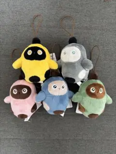 LOVOT ゴムひも付きぬいぐるみ全5種コンプリート