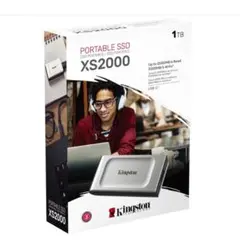 【新品未使用】Kingston 外付けSSD 1TB XS2000