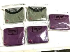 ユニクロ 半袖クルーネックTシャツ Lサイズ まとめて5枚 新品 ★423G