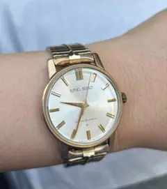 KING SEIKO DIASHOCK 25 JEWELS■稼働品■