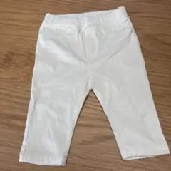 ホワイトパンツ サイズ90 綿混素材
