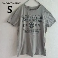 SMOG COMPANY カウボーイ部隊 Tシャツ Sサイズ ベージュグレー