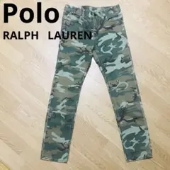 ポロラルフローレン　レディース迷彩スリムパンツ