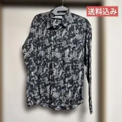 tk.TAKO KIKUCHI ペイズリー柄長袖シャツ