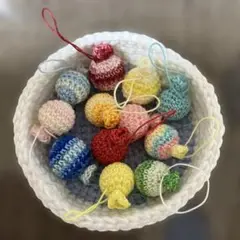あみぐるみ お祭り ミニヨーヨー
