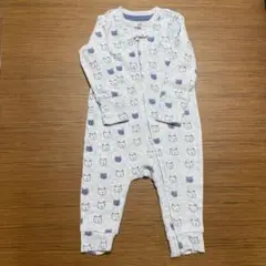 baby GAP グレー クマ柄ロンパース 3-6ヶ月