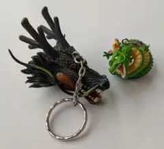 ドラゴンボール シェンロン クリーチャーズヘッドキーホルダー マスコット2セット