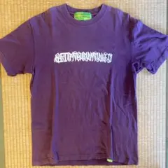 プレイハンズ　tシャツ 半袖　合掌　プレイングハンド　グラフィック　パープル