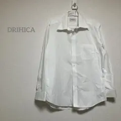 【DRIHICA】白 長袖シャツ ワイシャツ　フォーマル　b209