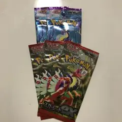 ポケモンカー スカーレット　バイオレット 未開封計5パック