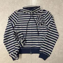 【新品未使用】open Yy APPLIQUE ZIPUP JACKET