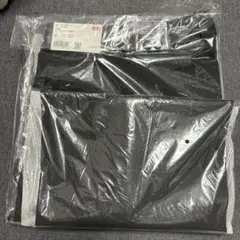 【新品未使用タグ付】UNIQLO タックワイドパンツ（丈長め76cm）