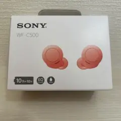 ❤️SONY WF-C500 ワイヤレスイヤホン ピンク❤️ソニー❤️