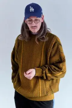 YASHIKI Kuchiba Knit (MUSTARD )24AW