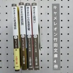 キャメレオン竹田 文庫 4冊 ★ 神さま～ 王様文庫 ★人生を自由自在に楽しむ本