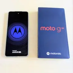 【ほぼ未使用】moto g24 128GB チャコール