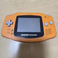 ジャンク　ゲームボーイアドバンス　本体　オレンジ　GBA
