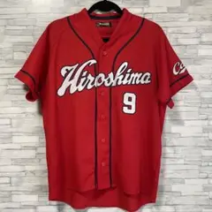 【中古】 広島カープ デサント社製 ハイクオリティユニフォーム 丸佳浩9 M