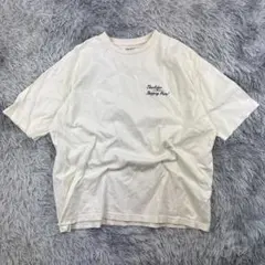 INHERITバッグプリントTシャツ/韓国カジュアル/刺繍ロゴ