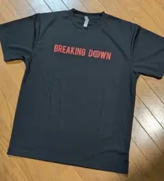 BREAKING DOWN Tシャツ LL ブラック