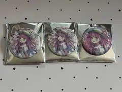 ホロライブ　姫森ルーナ　5周年記念缶バッチ3点