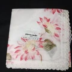 pierre cardin 花柄ハンカチ 約４３cm