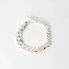 JieDa ジエダ　ASYMMETRY BRACELET SILVER