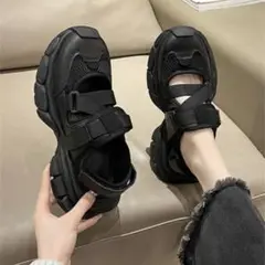 Ritzy 厚底ベルトスニーカーサンダル 24cm