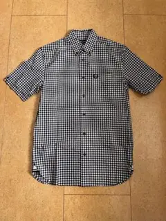 FRED PERRY ギンガムチェック 半袖シャツ