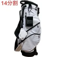 新品 14分割 ゴルフバッグ スタンドキャディ 4点式 ロゴなし シンプル