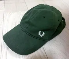 【フレッドペリー】ロゴキャップ グリーン FRED PERRY