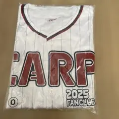 広島カープ2025ファンクラブ限定 ユニフォーム Oサイズ