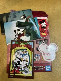 一番くじ〈Disney FANTASIA〉　H賞　ステッカー　5枚セット