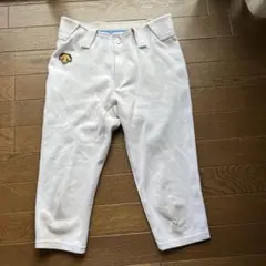 DESCENT 野球練習ズボン 150 練習パンツ 白ショートフィット