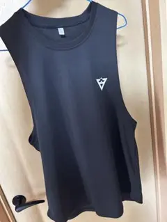 黒のノースリーブシャツ /2着 ジムでトレーニングやランニングで使用