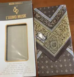 LUOMOMUSK ル・ウォモムスク　メンズ　ハンカチ