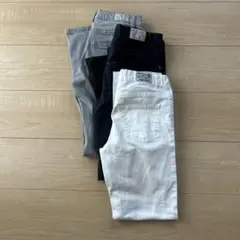 プチバトー男の子　ジーンズ３枚セット