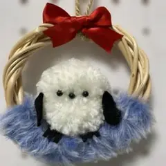 シマエナガリース（１０㎝）