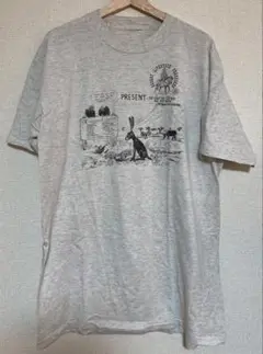 タグ無しヴィンテージ風Tシャツ