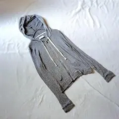 KN0089【アバクロンビーアンドフィッチ】パーカー【S】フーディー ボーダー