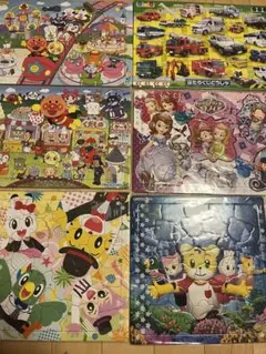 キャラクター ジグソーパズル 6個セット