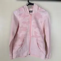 adidas neo. ピンク 迷彩 フルジップパーカー