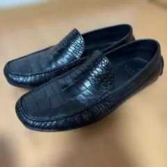 LANVIN ブラックレザー ローファー 2006年製