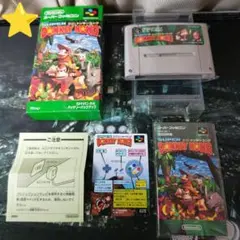 【良品】スーパードンキーコング　スーパーファミコン