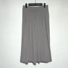 ガウチョパンツ スカーチョ XL ベージュ ポケット付き