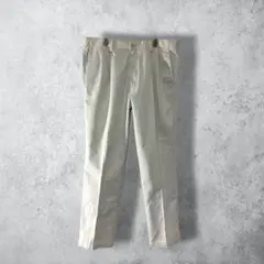 DOCKERS ワイドチノパン ツータック ホワイトベージュ 36×30