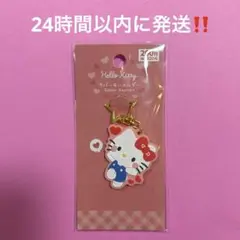 【新品未開封】サンリオキャラクターズハローキティ　ラバーキーホルダーむきゅむきゅ