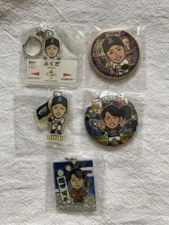 オリックス 福田周平　缶バッジ&キーホルダー