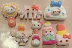 キャラクター　デコパーツ　7個セット