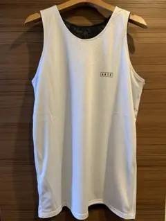 AKTR メッシュタンクトップ ホワイト カモフラージュ　Sサイズ